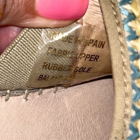 Sesto NWT Backless Fabric Rattan Mules in Assorted Colors from Spain sz.8 NWOT - Picture 10 of 12